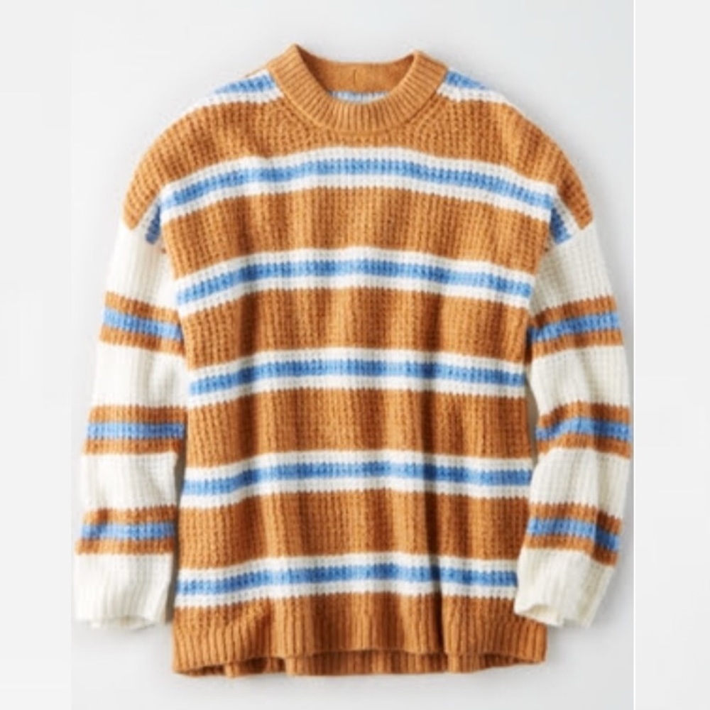 American Eagle Oversized Softest Crew Neck Sweater